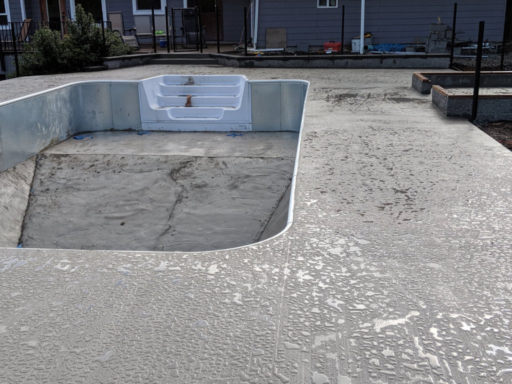Pro form concrete swimming pool in Vancouver WA