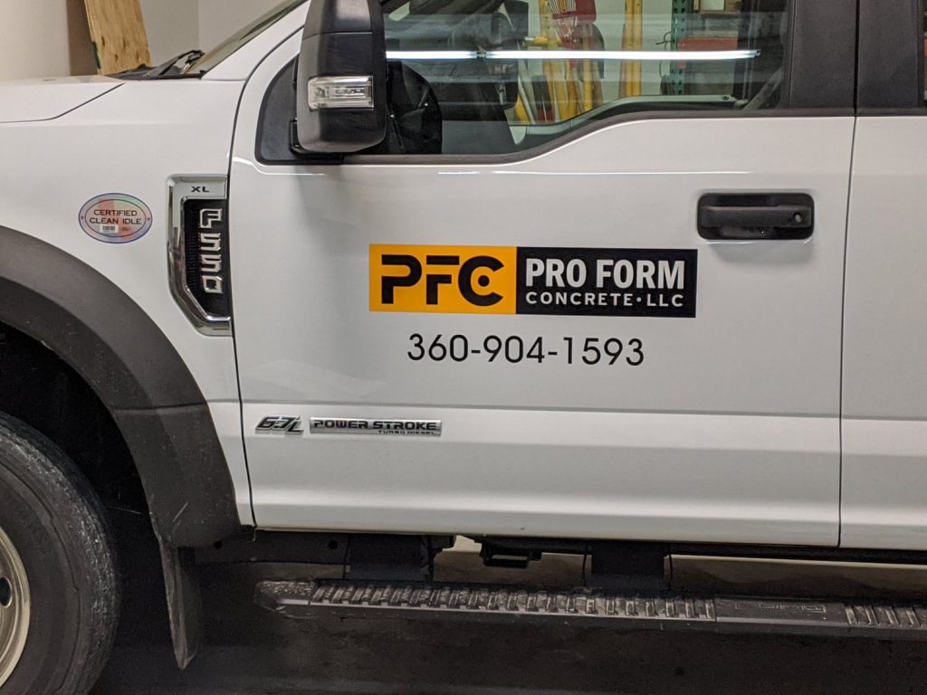 Pro form concrete contractor in Vancouver WA